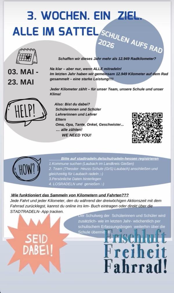 Schulen aufs Rad 2026